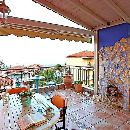 Olympus Veranda Mountain And Sea View!